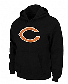 Chicago Bears Logo Pullover Hoodie Black,baseball caps,new era cap wholesale,wholesale hats