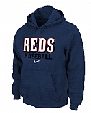 Cincinnati Reds Pullover Hoodie D.Blue,baseball caps,new era cap wholesale,wholesale hats