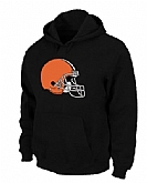 Cleveland Browns Logo Pullover Hoodie Black,baseball caps,new era cap wholesale,wholesale hats