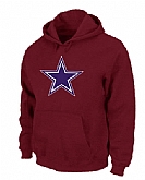 Dallas Cowboys Logo Pullover Hoodie Red,baseball caps,new era cap wholesale,wholesale hats