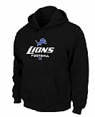 Detroit Lions Critical Victory Pullover Hoodie Black,baseball caps,new era cap wholesale,wholesale hats