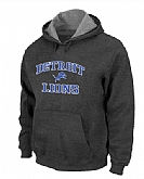 Detroit Lions Heart x26 Soul Pullover Hoodie Navy Grey,baseball caps,new era cap wholesale,wholesale hats