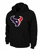 Houston Texans Logo Pullover Hoodie Black,baseball caps,new era cap wholesale,wholesale hats