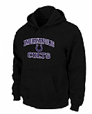 Indianapolis Colts Heart x26 Soul Pullover Hoodie Black,baseball caps,new era cap wholesale,wholesale hats