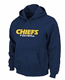 Kansas City Chiefs Authentic font Pullover Hoodie Navy Blue,baseball caps,new era cap wholesale,wholesale hats