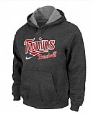 Minnesota Twins Pullover Hoodie D.GREY,baseball caps,new era cap wholesale,wholesale hats