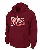 Minnesota Twins Pullover Hoodie red,baseball caps,new era cap wholesale,wholesale hats