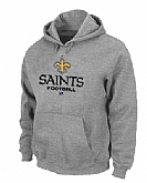 New Orleans Saints Critical Victory Pullover Hoodie Grey,baseball caps,new era cap wholesale,wholesale hats