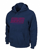 New York Giants Authentic font Pullover Hoodie Navy Blue,baseball caps,new era cap wholesale,wholesale hats