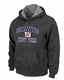 New York Giants Heart x26 Soul Pullover Hoodie Navy Grey,baseball caps,new era cap wholesale,wholesale hats