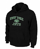 New York Jets Heart x26 Soul Pullover Hoodie Black,baseball caps,new era cap wholesale,wholesale hats