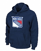 New York Rangers Big x26 Tall Logo Pullover Hoodie Blue,baseball caps,new era cap wholesale,wholesale hats