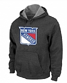 New York Rangers Big x26 Tall Logo Pullover Hoodie Navy Grey,baseball caps,new era cap wholesale,wholesale hats