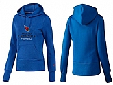 Nike Arizona Cardinals Team Logo Blue Women Pullover Hoodies (4),baseball caps,new era cap wholesale,wholesale hats