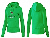 Nike Arizona Cardinals Team Logo Green Women Pullover Hoodies (5),baseball caps,new era cap wholesale,wholesale hats