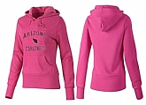 Nike Arizona Cardinals Team Logo Pink Women Pullover Hoodies (3),baseball caps,new era cap wholesale,wholesale hats