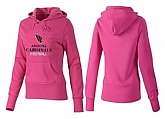 Nike Arizona Cardinals Team Logo Pink Women Pullover Hoodies (4),baseball caps,new era cap wholesale,wholesale hats