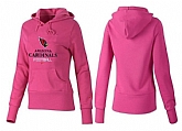 Nike Arizona Cardinals Team Logo Pink Women Pullover Hoodies (5),baseball caps,new era cap wholesale,wholesale hats