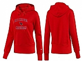 Nike Arizona Cardinals Team Logo Red Women Pullover Hoodies (5),baseball caps,new era cap wholesale,wholesale hats