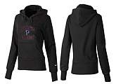 Nike Atlanta Falcons Team Logo Black Women Pullover Hoodies (3),baseball caps,new era cap wholesale,wholesale hats