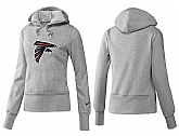 Nike Atlanta Falcons Team Logo Gray Women Pullover Hoodies (1),baseball caps,new era cap wholesale,wholesale hats