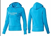 Nike Atlanta Falcons Team Logo L.Blue Women Pullover Hoodies (1),baseball caps,new era cap wholesale,wholesale hats
