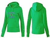 Nike Baltimore Ravens Team Logo Green Women Pullover Hoodies (2),baseball caps,new era cap wholesale,wholesale hats