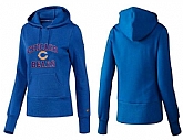 Nike Chicago Bears Team Logo Blue Women Pullover Hoodies (6),baseball caps,new era cap wholesale,wholesale hats