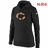 Nike Chicago Bears Team Logo Womens Pullover Hoodies (9),baseball caps,new era cap wholesale,wholesale hats