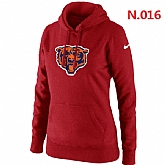 Nike Chicago Bears Team Logo Womens Pullover Hoodies,baseball caps,new era cap wholesale,wholesale hats