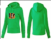 Nike Cincinnati Bengals Team Logo Green Women Pullover Hoodies (5),baseball caps,new era cap wholesale,wholesale hats