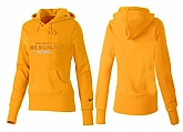 Nike Cincinnati Bengals Team Logo Yellow Women Pullover Hoodies (5),baseball caps,new era cap wholesale,wholesale hats