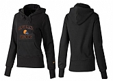 Nike Cleveland Browns Team Logo Black Women Pullover Hoodies (3),baseball caps,new era cap wholesale,wholesale hats
