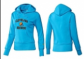 Nike Cleveland Browns Team Logo L.Blue Women Pullover Hoodies (2),baseball caps,new era cap wholesale,wholesale hats