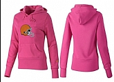 Nike Cleveland Browns Team Logo Pink Women Pullover Hoodies (5),baseball caps,new era cap wholesale,wholesale hats