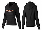 Nike Denver Broncos Team Logo Black Women Pullover Hoodies (1),baseball caps,new era cap wholesale,wholesale hats