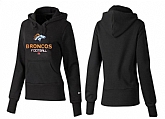 Nike Denver Broncos Team Logo Black Women Pullover Hoodies (5),baseball caps,new era cap wholesale,wholesale hats