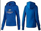 Nike Denver Broncos Team Logo Blue Women Pullover Hoodies (4),baseball caps,new era cap wholesale,wholesale hats