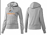 Nike Denver Broncos Team Logo Gray Women Pullover Hoodies (5),baseball caps,new era cap wholesale,wholesale hats