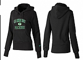 Nike Green Bay Packers Team Logo Black Women Pullover Hoodies (2),baseball caps,new era cap wholesale,wholesale hats