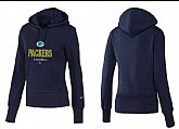 Nike Green Bay Packers Team Logo D.Blue Women Pullover Hoodies (1),baseball caps,new era cap wholesale,wholesale hats