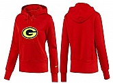 Nike Green Bay Packers Team Logo Red Women Pullover Hoodies (5),baseball caps,new era cap wholesale,wholesale hats