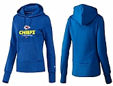 Nike Kansas City Chiefs Team Logo Blue Women Pullover Hoodies (3),baseball caps,new era cap wholesale,wholesale hats