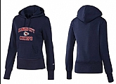 Nike Kansas City Chiefs Team Logo D.Blue Women Pullover Hoodies (1),baseball caps,new era cap wholesale,wholesale hats