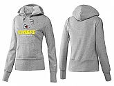 Nike Kansas City Chiefs Team Logo Gray Women Pullover Hoodies (3),baseball caps,new era cap wholesale,wholesale hats