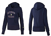 Nike Minnesota Vikings Team Logo D.Blue Women Pullover Hoodies (3),baseball caps,new era cap wholesale,wholesale hats