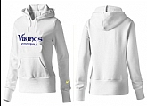 Nike Minnesota Vikings Team Logo White Women Pullover Hoodies (5),baseball caps,new era cap wholesale,wholesale hats