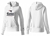 Nike New England Patriots Team Logo White Women Pullover Hoodies (3),baseball caps,new era cap wholesale,wholesale hats