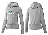 Nike New York Jets Team Logo Gray Women Pullover Hoodies (3),baseball caps,new era cap wholesale,wholesale hats