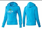 Nike New York Jets Team Logo L.Blue Women Pullover Hoodies (4),baseball caps,new era cap wholesale,wholesale hats